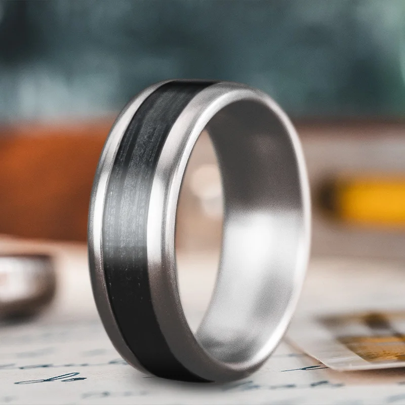 Women engraved rings -Custom Design - Single Inlay -GuEQAilB3i6ar_Xb2CmUjEe