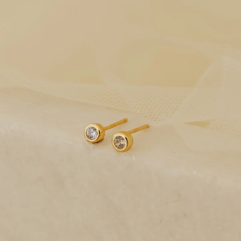 Custom earrings for women -Jane Diamond Studs