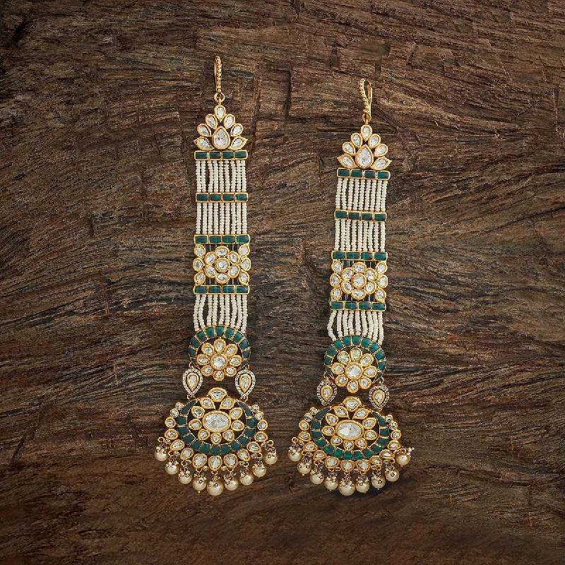 Women trendy earrings -Kundan Earring 178292