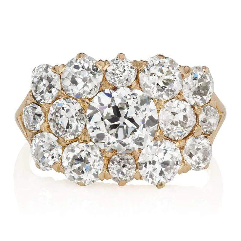 Women fashionable gemstone rings -Courtney