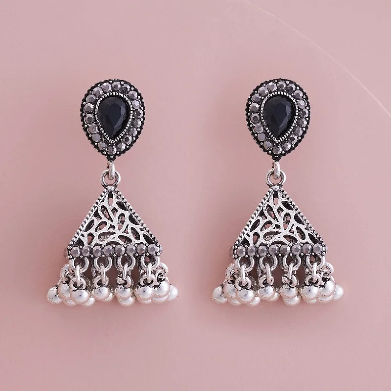 Women clip-on diamond earrings -Trendy Earring 178771