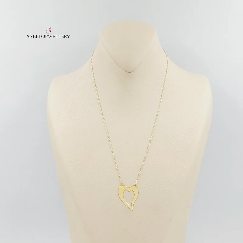 Women choker necklaces -Heart Necklace