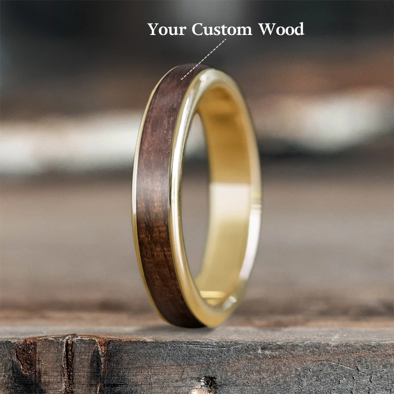 Women wide-band rings -Custom Design - Ladies Single Inlay Ring IY1o0JBwIKP4a1VEF9-_1KYm