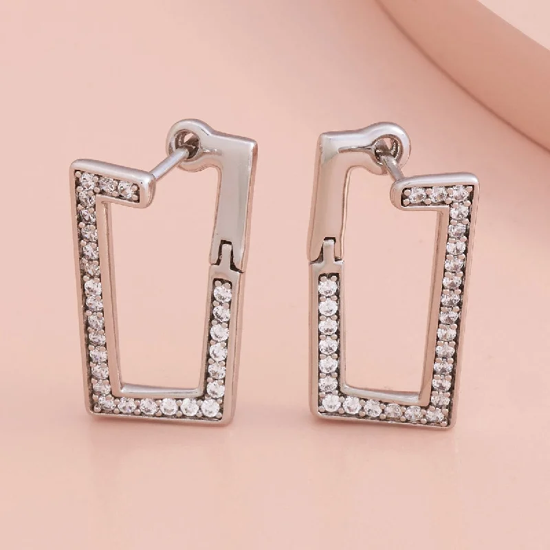 Women gemstone stud earrings -Trendy Earring 179309