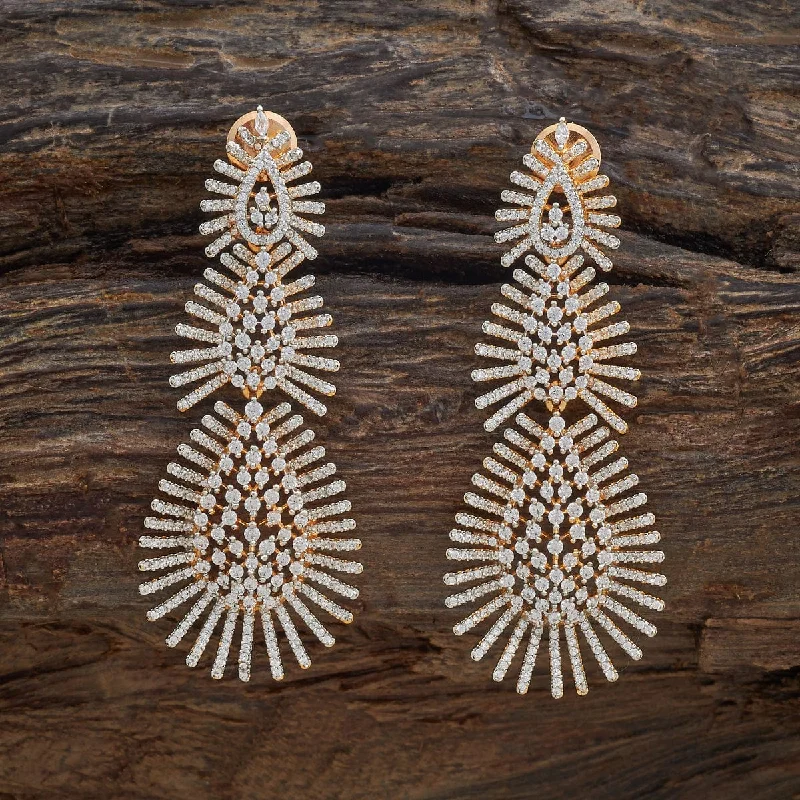 Women luxurious earrings -Zircon Earring 180698