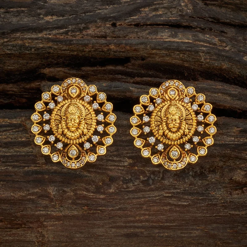 Women gold-plated earrings -Antique Earring 167948