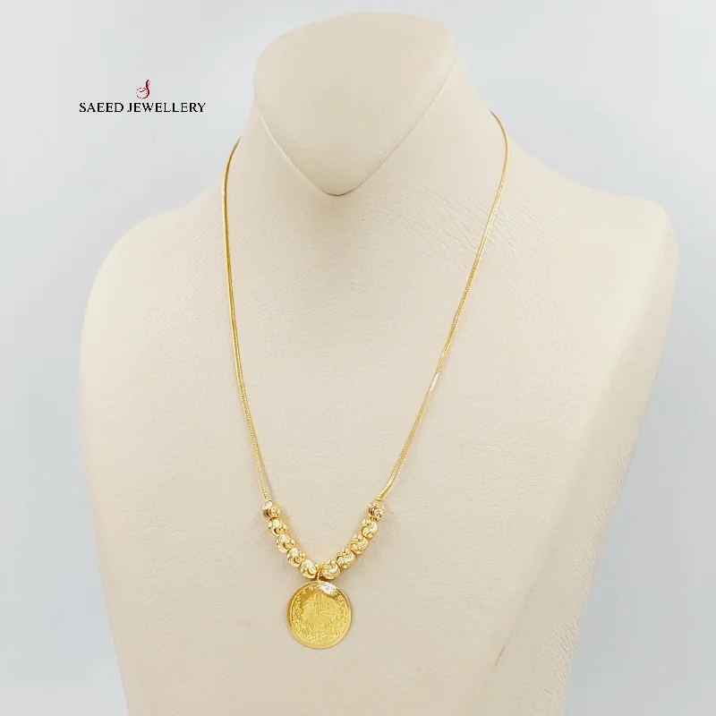 Women heart-shaped pendant necklaces -Rashadi Balls Necklace