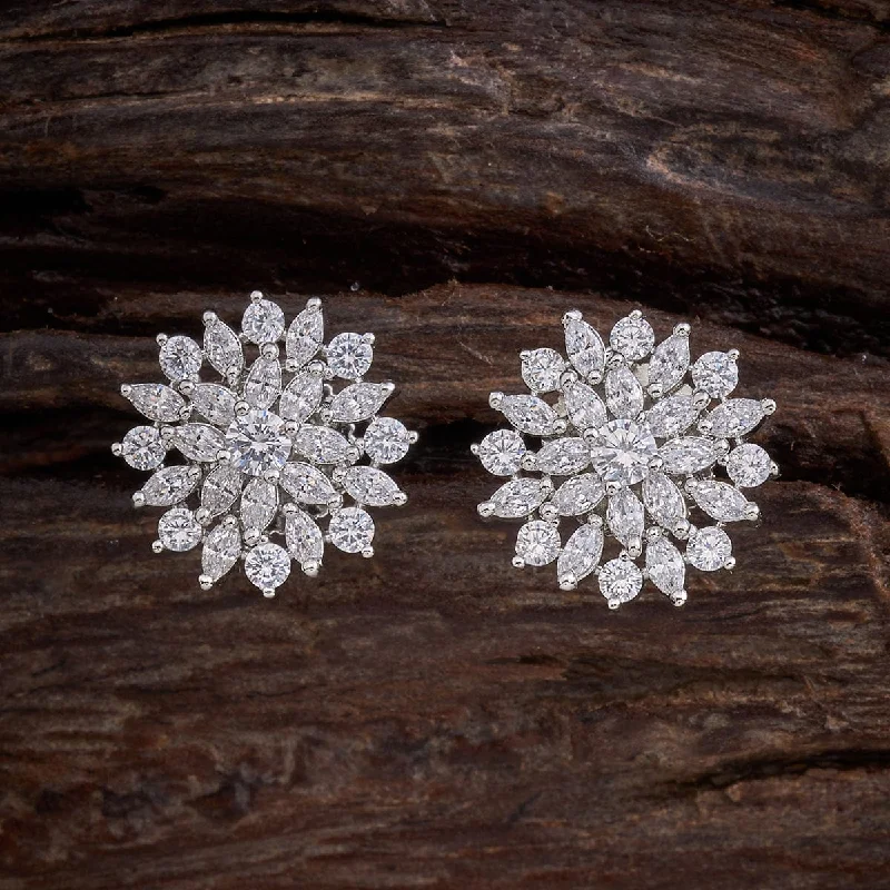 Women delicate earrings -Zircon Earring 157312