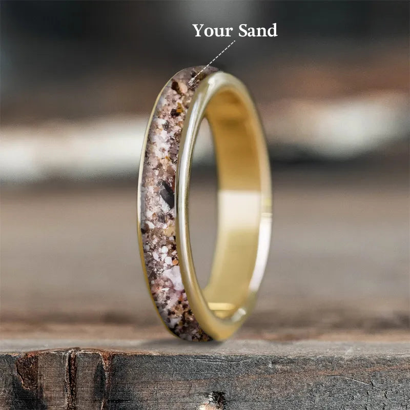 Women eternity rings -Custom Design - Ladies Single Inlay Ring IzukCna2qW1jvyXBItt4qSBK