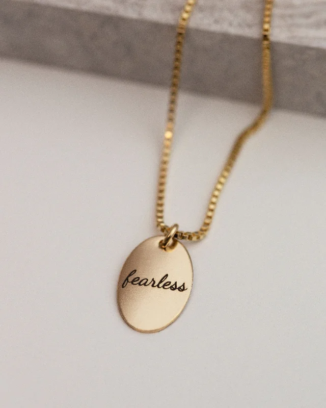 Women floral necklaces -Fearless Necklace