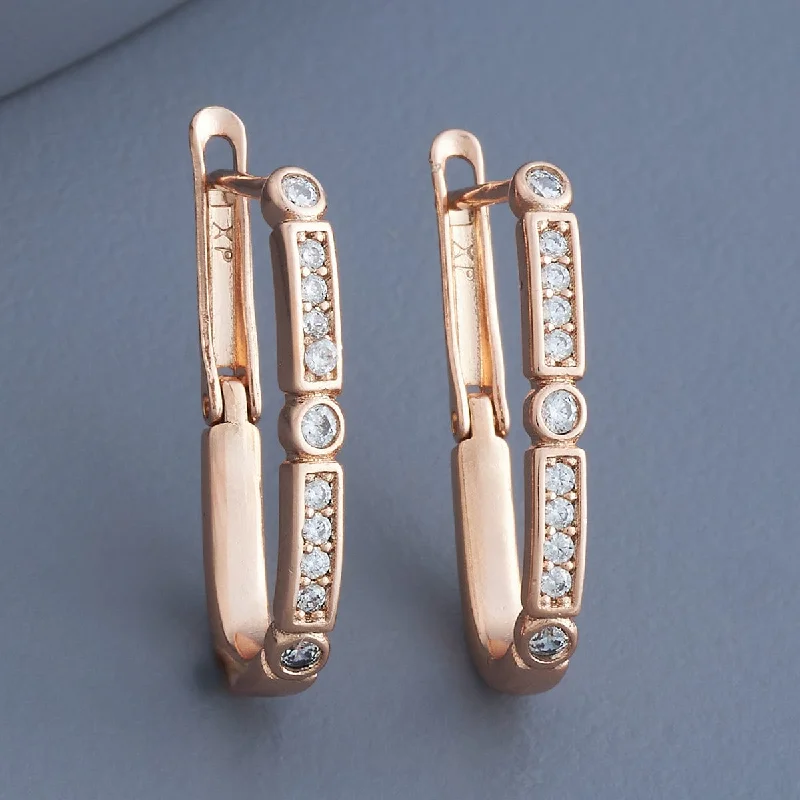 Women diamond stud earrings -Trendy Earring 179693