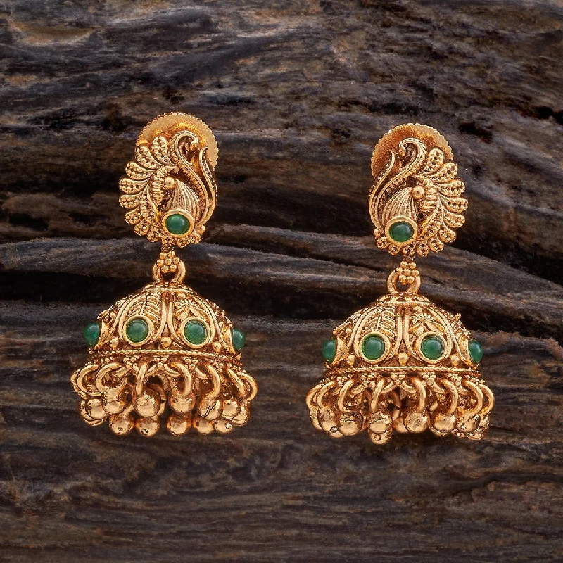 Women gold stud earrings -Antique Earring 176267