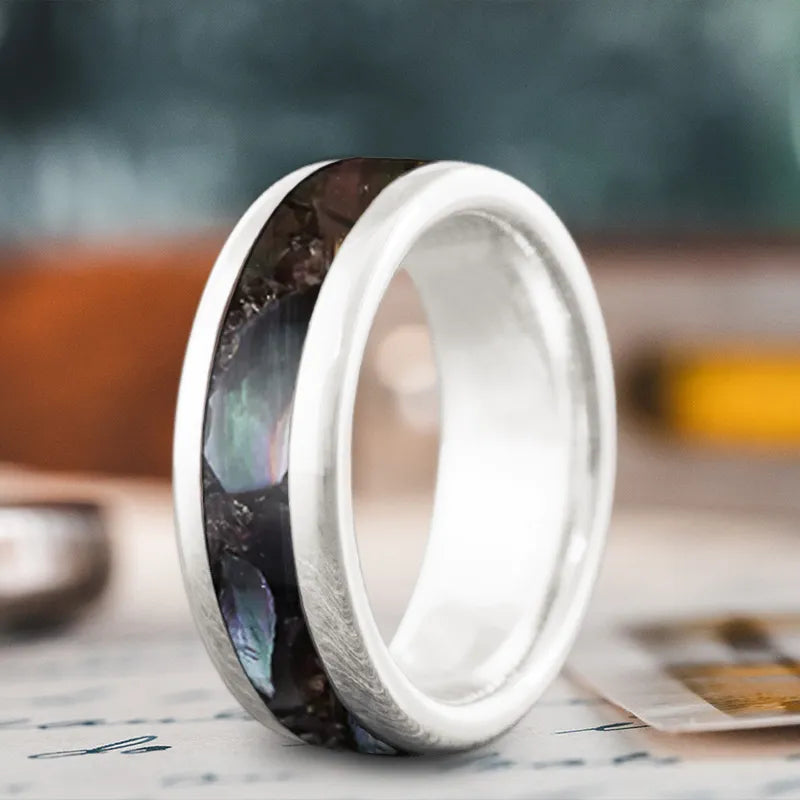 Women gemstone rings -Custom Design - Single Inlay Ring 7cOdnMI-xITjMRaPARykrU38