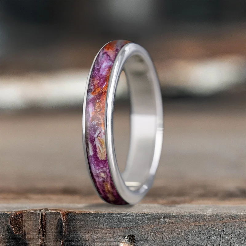 Women twisted rings -Custom Design - Ladies Single Inlay Ring LGGm6_vYhBILmTxKCe5sYgTN