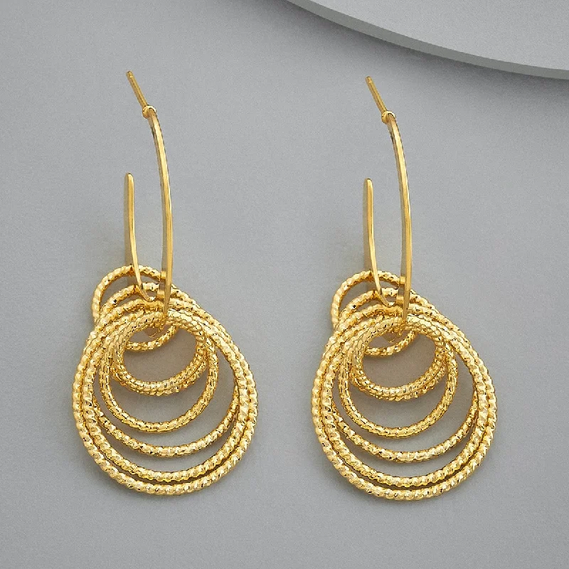 Women round earrings -Trendy Earring 172032