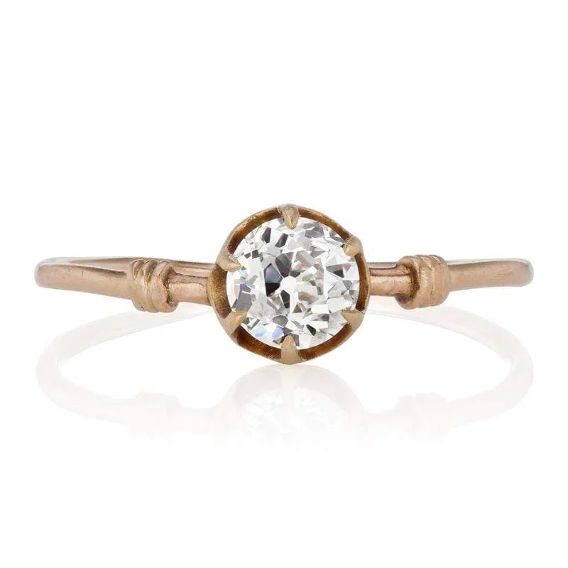 Women custom engagement rings -Lola